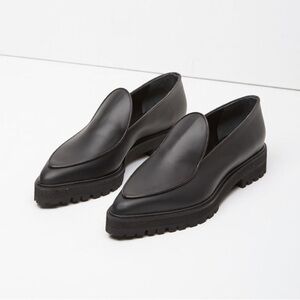 PROENZA SCHOULER Pointy Toe Loafer in Black Size 38